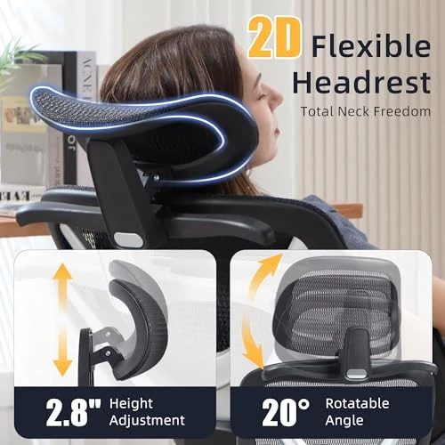 High Back Mesh Ergonomic Desk Chair — Desk Chairs, SweetGate