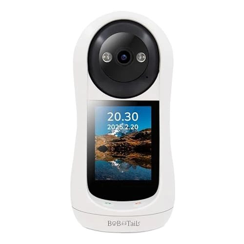 Indoor Smart Camera with 360° Vision, Motion Tracking, 2-Way Audio, and Treat Toss — Cameras & Monitors, Bobotails