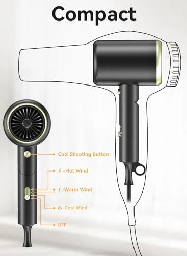 Ionic Blow Dryer — Dryers & Accessories, MESHEEN
