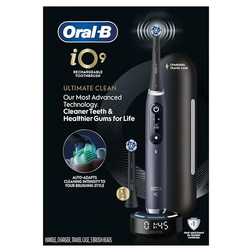 Limited Rechargeable Electric Toothbrush with Replacement Brush Heads, Travel Case and Charger — Electric Toothbrush Heads, Oral-B