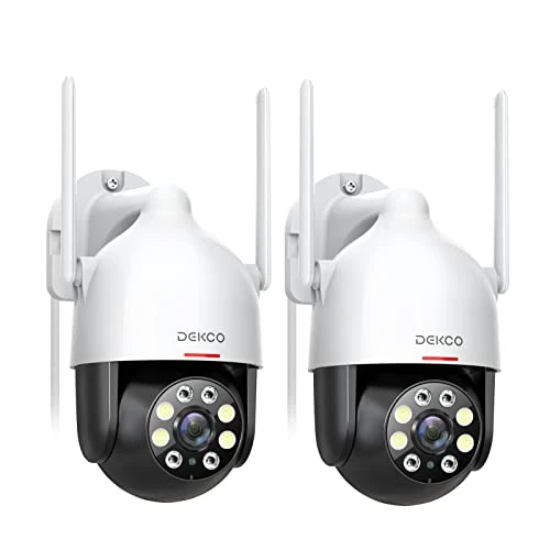 Outdoor Security Cameras Pan-Tilt 360° View — Outdoor Security Cameras, DEKCO