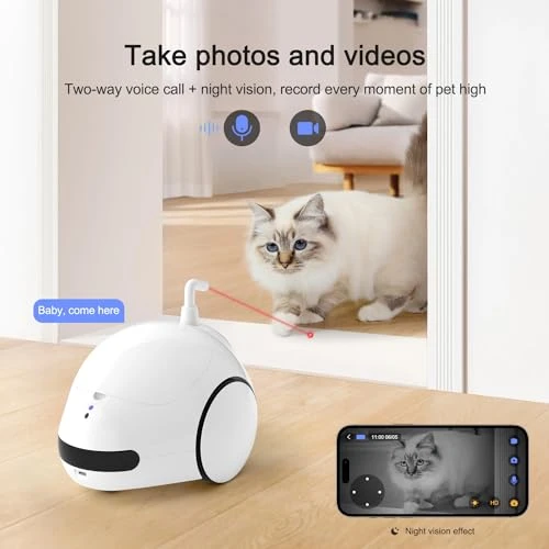 Pet Camera Treat Dispenser Robot — Cameras & Monitors, pumpkii