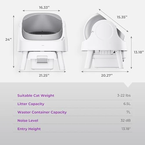 Self Cleaning Cat Litter Box — Waste Bins, PetPivot