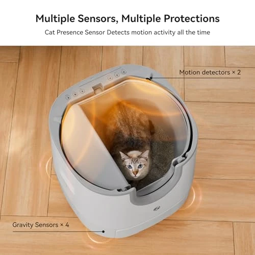 Self-Cleaning Cat Litter Box — Waste Bins, FuroomateCare