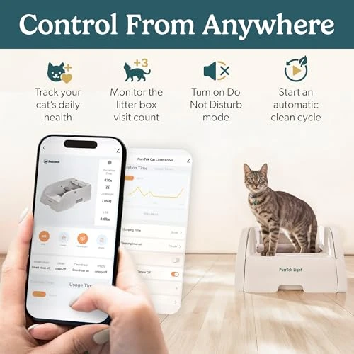 Self Cleaning Litter Box with Auto Safety Sensors — Waste Bins, PetCove