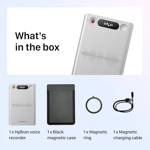 AI Voice Recorder for Phone Calls, Meetings & Lectures — Voice Recognition & Productivity Software, Hybran