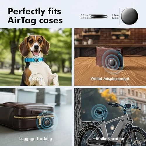 Bluetooth Tracker Tags with Waterproof Case — Item Locators, WATSABRO