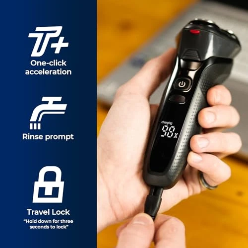 Cordless Electric Razor — Nose & Ear Trimmers, rategist