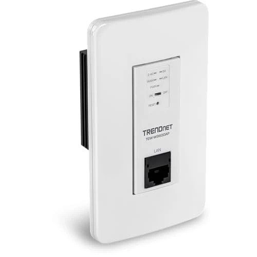 Dual Band WiFi 6 PoE In-Wall Access Point — Routers, TRENDnet