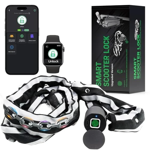 Electric Smart Bike Chain Lock — Chain, eLinkSmart