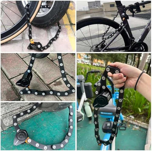 Heavy Duty Anti-Theft Folding Combination Lock — Chain, Lambolt