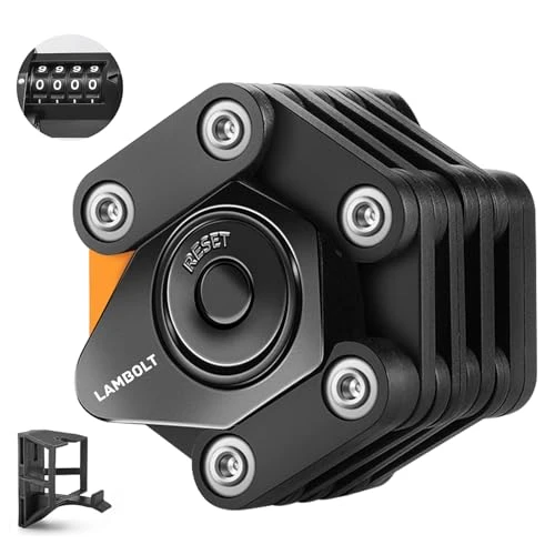 Heavy Duty Anti-Theft Folding Combination Lock — Chain, Lambolt