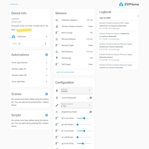 Human Presence Sensor — Motion Sensors, AKAMATIΣ