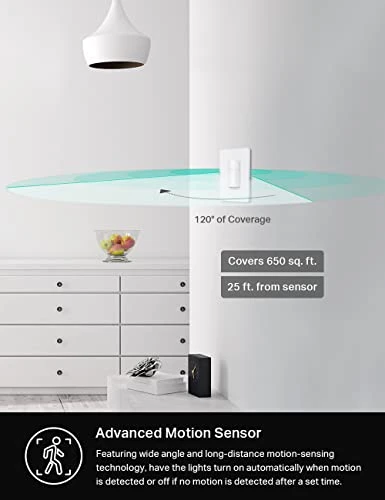 Motion Sensor Light Switch — Smart Motion Sensors, Kasa Smart