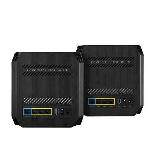 Tri-Band WiFi 6 Gaming Mesh System — Routers, Asus