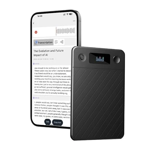 Voice Recorder with App Control — Voice Recognition & Productivity Software, STUNLUX