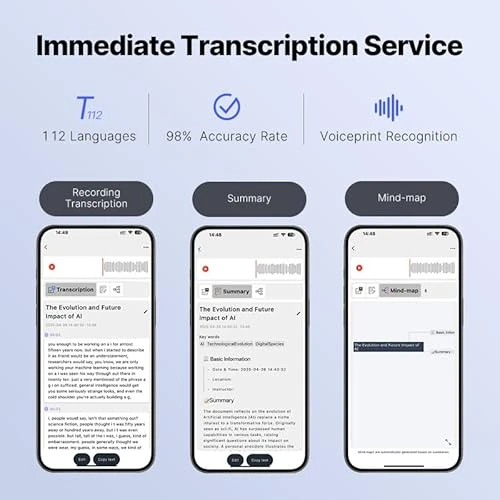 Voice Recorder with App Control — Voice Recognition & Productivity Software, STUNLUX