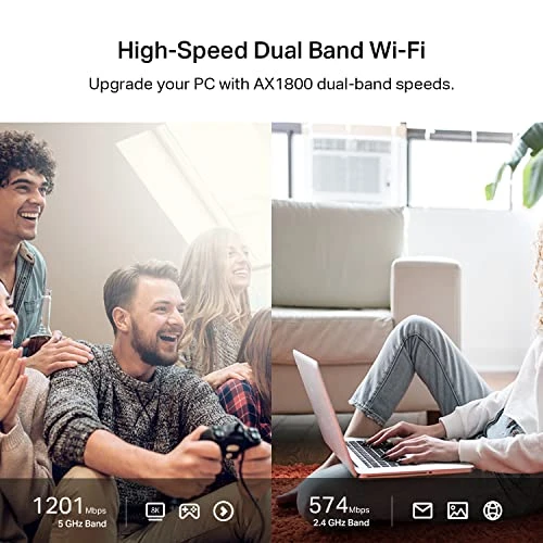 WiFi 6 USB Adapter for Desktop PC — Routers, TP-Link