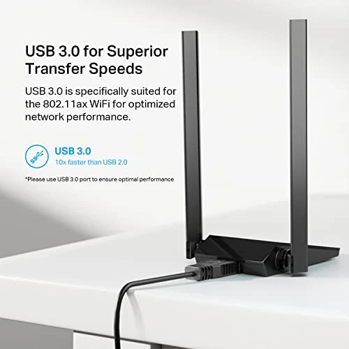 WiFi 6 USB Adapter for Desktop PC — Routers, TP-Link