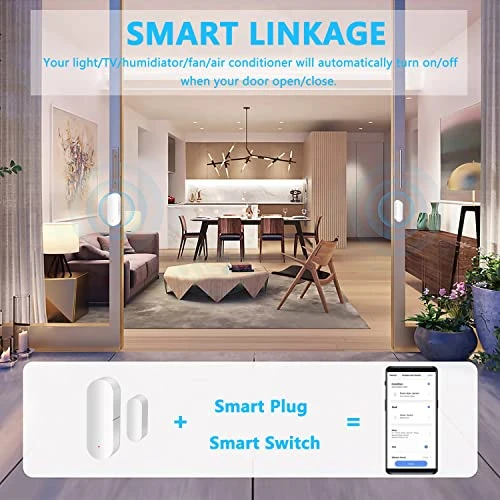 WiFi Door and Window Sensor — Smart Home Security, ORIKLON