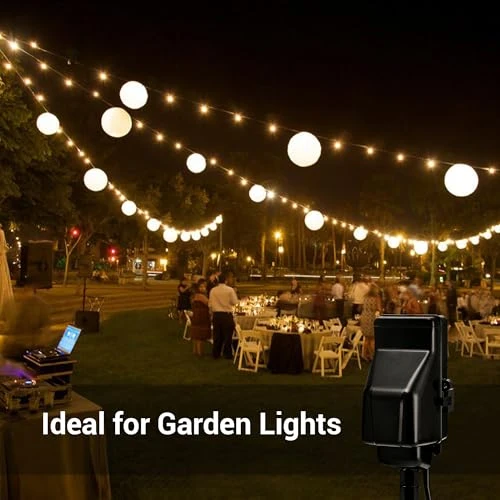 WiFi Smart Yard Stake Plug with 6 Outlets — Power Solutions & Surge Protection, DEWENWILS