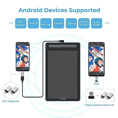 Wireless Drawing Tablet — Styluses & Digital Pens, XP-Pen