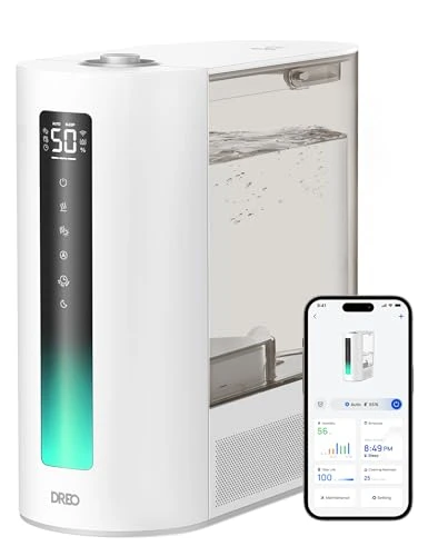 6L Smart Warm & Cool Mist Humidifier — Air Moisturizers, Dreo