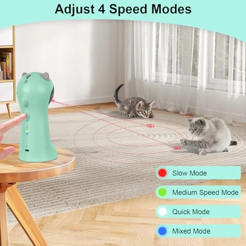 Automatic Motion-Activated Cat Toy — Cat Playthings, TBTeek