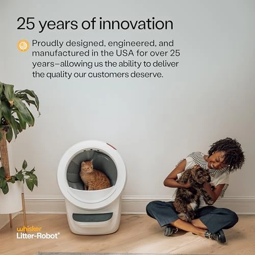 Automatic Self-Cleaning Cat Litter Box Supply Bundle — Waste Bins, Whisker