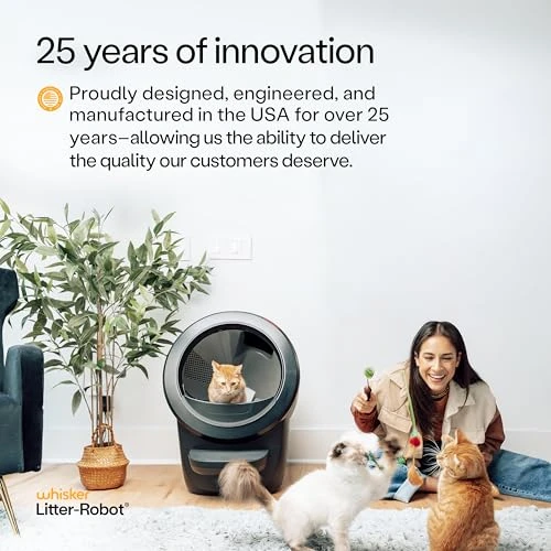 Automatic Self-Cleaning Cat Litter Box Supply Bundle — Self-Cleaning, Whisker