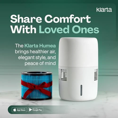 Evaporative Humidifier with App Control — Air Moisturizers, Klarta