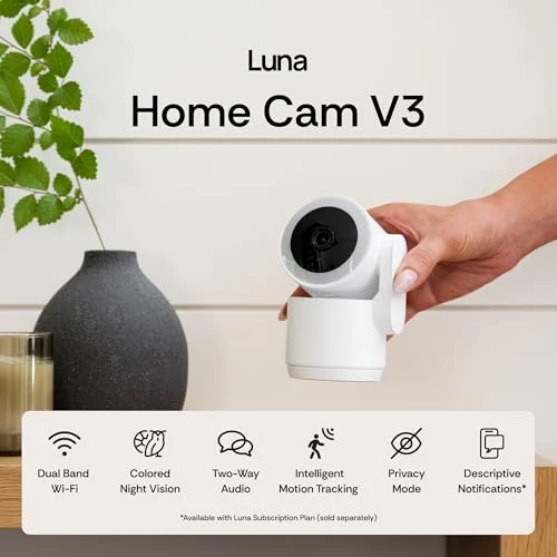Indoor Security Camera — Dome Surveillance Cameras, Luna Home