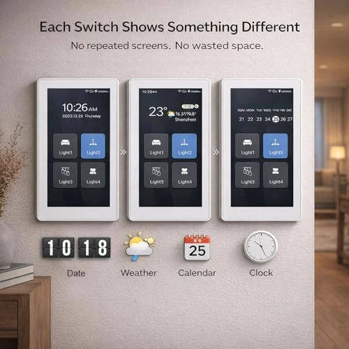 Large LCD Smart Light Switch — Smart Switch, LANBON