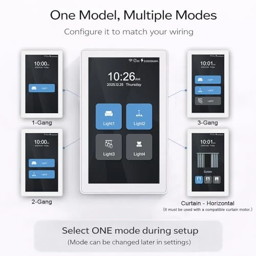 Large LCD Smart Light Switch — Smart Switch, LANBON