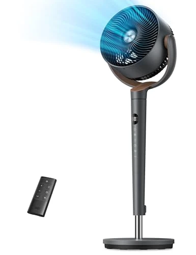 Pedestal Fan with Oscillation and Air Circulation — Stand Fans, Dreo