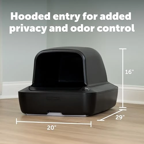 Self-Cleaning Cat Litter Box System with Enclosed Front-Entry — Training Systems, PetSafe