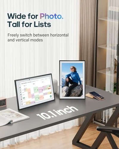 Smart Electronic Family Planner with Chore Chart Display — Calendars, LQN