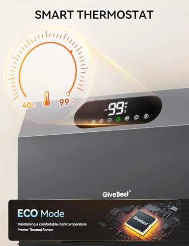 Smart Wall Heater — Portable Heating Solutions, GiveBest