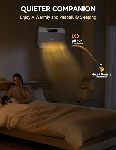 Smart Wall Heater — Portable Heating Solutions, GiveBest