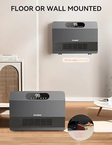 Smart Wall Heater — Portable Heating Solutions, GiveBest