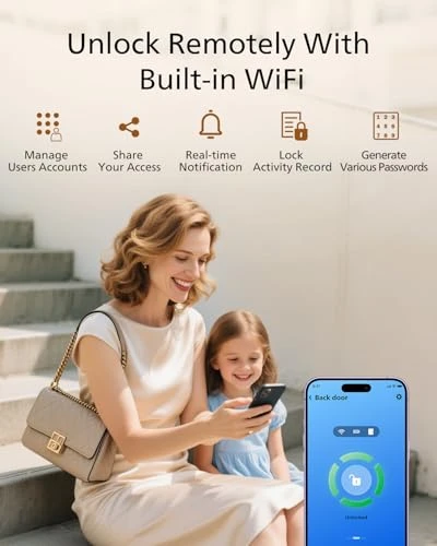 Wi-Fi Door Lock — Deadbolts, Philips
