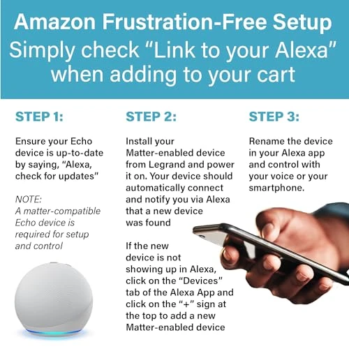 Wi-Fi Matter Smart Switch — Dimmer Switches, Legrand