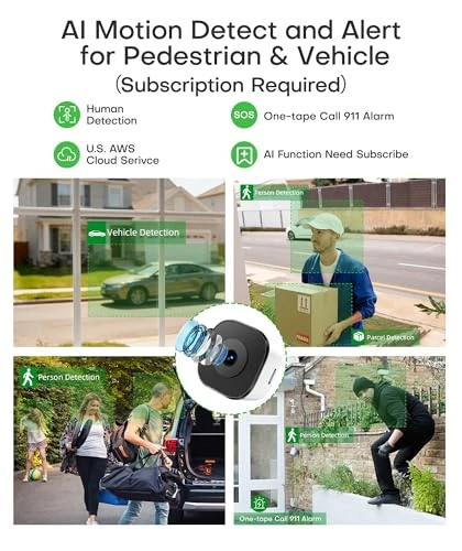 Window Camera for Home Security — Dome Surveillance Cameras, HomiQ