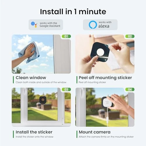 Window Security Camera — Baby Monitors, HOMIQ LIFE