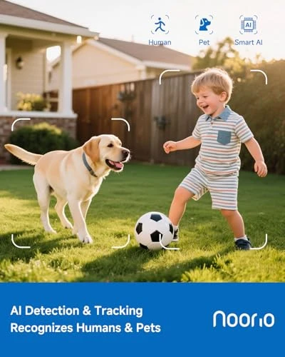 Wireless Outdoor Magnetic Security Camera — Dome Surveillance Cameras, Noorio