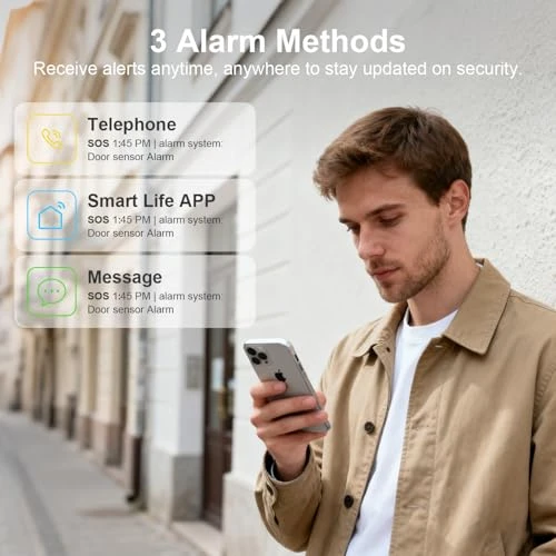 Wireless Smart Alarm System Kit — Smart Home Security, PGST