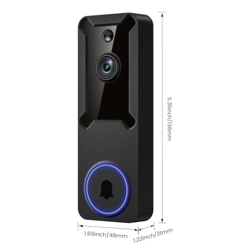 Wireless Wi-Fi Video Doorbell Camera — Smart Home Security, SiloPosh