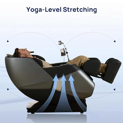 3D Massage Chair Full Body VibroAcoustic Sonic Wave, SL-Track Zero Gravity Recliner with 25 Auto Modes, Smart Body Scan,... — Beds & Tables, Lifevibe