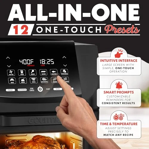 Air Fryer Oven with Rotisserie — Air Fryers, Gourmia