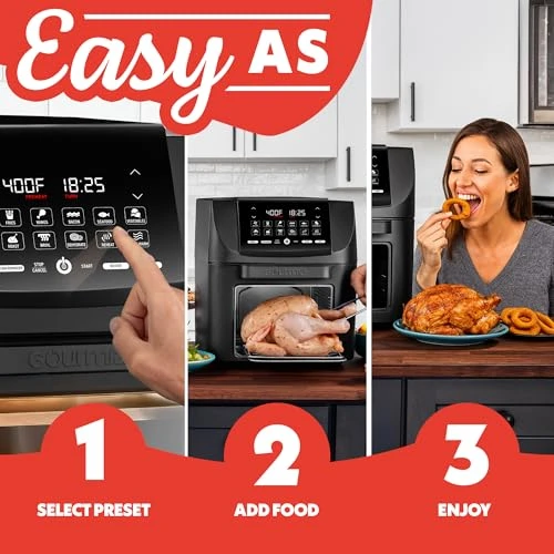Air Fryer Oven with Rotisserie — Air Fryers, Gourmia
